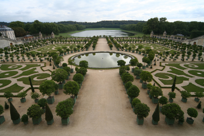 ベルサイユ宮殿の庭