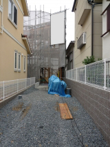 大阪：上野芝の家　建て方