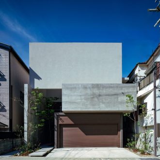 大阪真法院の家_RC住宅_外観1_昼