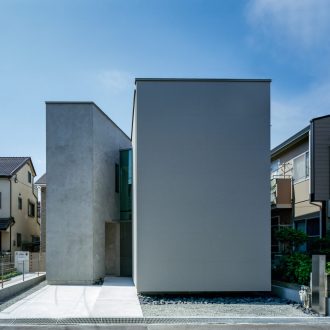 兵庫塚口の注文住宅の外観_昼1